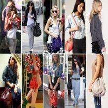 Como usar as bolsas-saco e ficar na moda