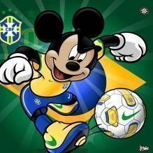 Vídeo de Mickey na Copa do Mundo