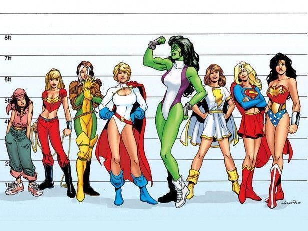 Super-heroínas e vilãs